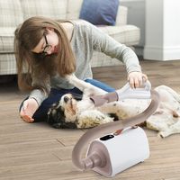 Hondenföhn Haardroger voor Honden & Katten met Negatieve Ion Functie & Instelbare Temperatuur Waterblazer 1700 W Wit - thumbnail