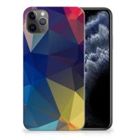 Apple iPhone 11 Pro Max | TPU Hoesje | Polygon Dark