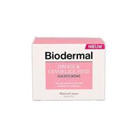 Biodermal Nachtcreme droge en gevoelige huid 50 Milliliter