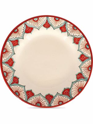Les-Ottomans assiette Peacock - Multicolore