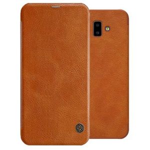 Nillkin Qin Series Samsung Galaxy J6+ Flip Case - Bruin