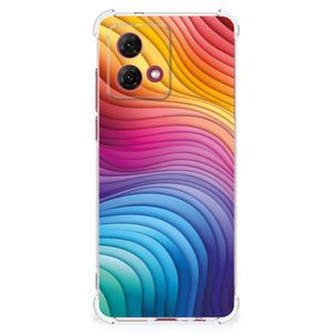 Shockproof Case voor Motorola Moto G84 Regenboog