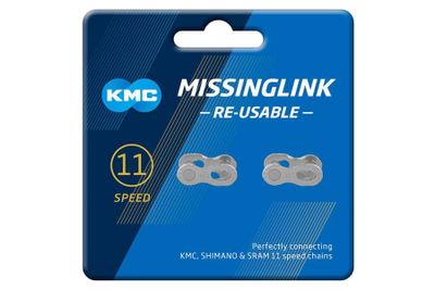 KMC Missinglink 11 Kettingschakel 11-speed 2 stuks - Zilver