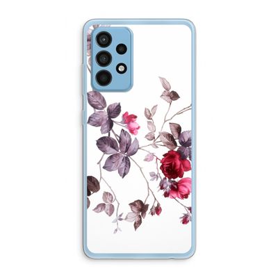 Mooie bloemen: Samsung Galaxy A52 Transparant Hoesje