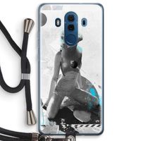 I will not feel a thing: Huawei Mate 10 Pro Transparant Hoesje met koord