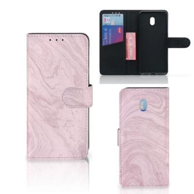 Xiaomi Redmi 8A | Bookcase | Marble Pink - Origineel Cadeau Vriendin