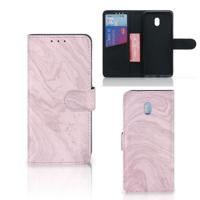 Xiaomi Redmi 8A | Bookcase | Marble Pink - Origineel Cadeau Vriendin