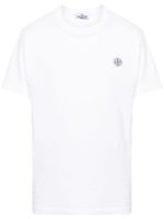 Stone Island t-shirt en coton à patch Compass - Blanc - thumbnail