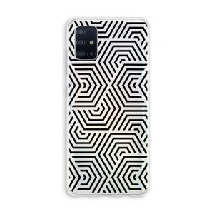 Magic pattern: Galaxy A51 4G Transparant Hoesje