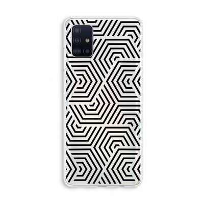 Magic pattern: Galaxy A51 4G Transparant Hoesje