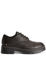 Giuseppe Zanotti derbies en cuir Lapley à lacets - Marron - thumbnail