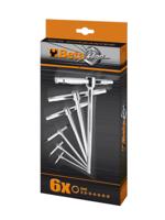 Beta 951/S6 Stiftsleutelset | T-Model | Zeskant metrisch | 6-Delig - 009510687