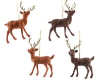 Rendier plastic l4.50b10h12.50cm a4 - Decoris
