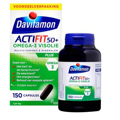 Davitamon Actifit 50+ omega 3