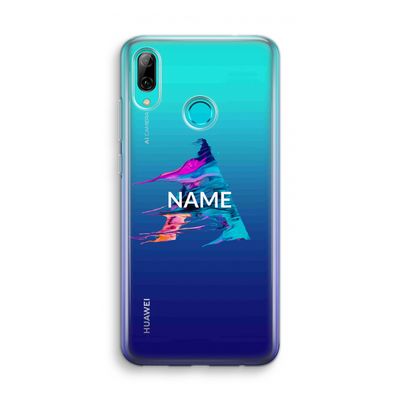 Abstract Spectrum: Huawei P Smart (2019) Transparant Hoesje