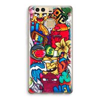 No Rules: Huawei P9 Transparant Hoesje