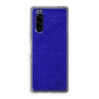 Majorelle Blue: Sony Xperia 5 Transparant Hoesje