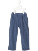 Knot pantalon Dylan en velours côtelé - Bleu