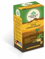 Organic India Tulsi lemon ginger thee bio 25 Zakjes