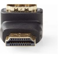 HDMI-Connector 90° Haaks | HDMI-Connector - HDMI Female | Zwart