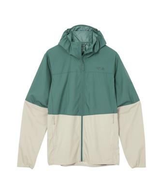 Rab Windgather Hoody Softshell Jas Heren Sage/Pebble L