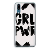 Girl Power #2: Huawei P20 Transparant Hoesje