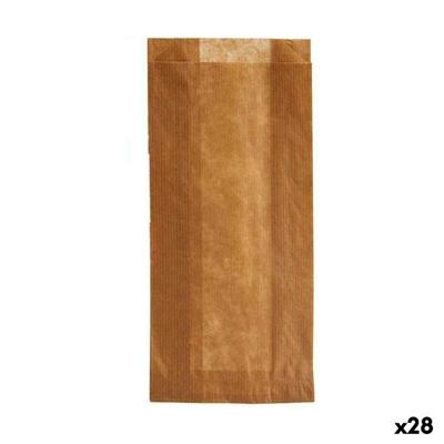 Set van herbruikbare zakjes voor voedingsmiddelen Kinvara 190939000486 190939000486 Bruin Cellulosa 10 x 34 cm 11,5 x 5 x 19,5 c