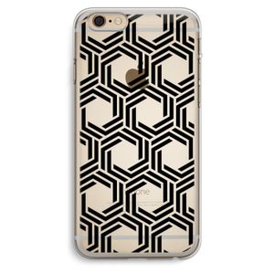 Geometrisch patroon: iPhone 6 Plus / 6S Plus Transparant Hoesje