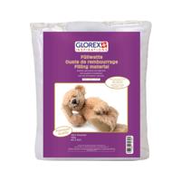 Glorex Hobby vulmateriaal - polyester - 150 gram voor knuffels/kussens - wit - donzig