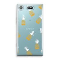 Ananasjes: Sony Xperia XZ1 Compact Transparant Hoesje