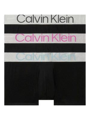 Calvin Klein - 3p Low R. Trunk - Steel Micro - MHQ, Maat:L