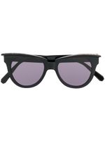 Philipp Plein lunettes de soleil à ornements - Noir