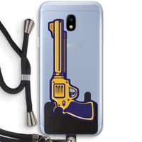 Pew Pew Pew: Samsung Galaxy J3 (2017) Transparant Hoesje met koord