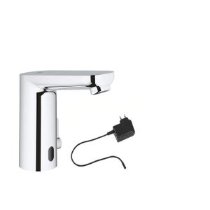 GROHE Eurosmart Cosmopolitan E waterbesparende elektronische wastafelkraan met infrarood met menging 44593 met transformator 230V chroom 36325001