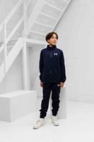 Under Armour Rival Knit Trainingspak Kids Navy - Maat 152 - Kleur: Donkerblauw | Soccerfanshop