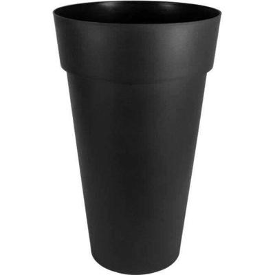 EDA Vaas Toscane XXL - Ø 48 x H 80 cm - 90 L - Antraciet grijs