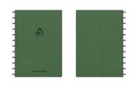 Schrift Adoc Business A4 ruit 5x5mm 144blz 90gr groen