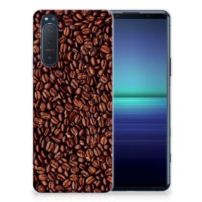 Sony Xperia 5II | Siliconen Case | Koffiebonen