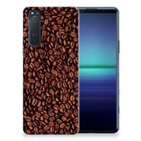 Sony Xperia 5II | Siliconen Case | Koffiebonen