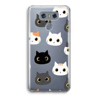 Katten: LG G6 Transparant Hoesje