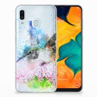 Smartphone hoesje Samsung Galaxy A30 Vogel