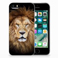 Apple iPhone SE | 5S TPU Hoesje Leeuw - thumbnail