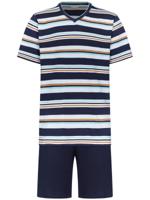 Katoenen heren shortama strepen