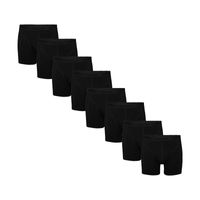 Zaccini 8-pack boxershorts - black on black - thumbnail