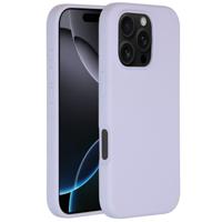 Accezz Liquid Silicone Backcover met MagSafe iPhone 16 Pro Telefoonhoesje Paars