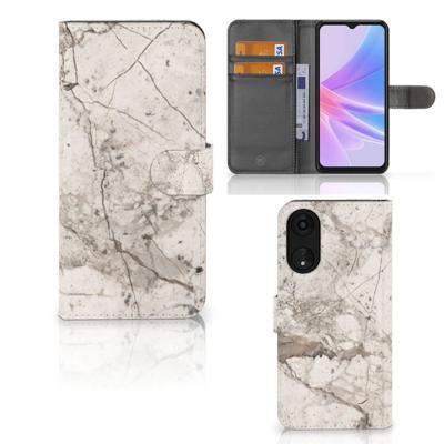 OPPO A78 5G | A58 5G | Bookcase | Marmer Beige