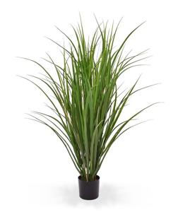 Kunstrietgras deluxe 100cm - groen