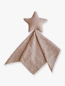 Knuffeldoek ster - MUSHIE beige