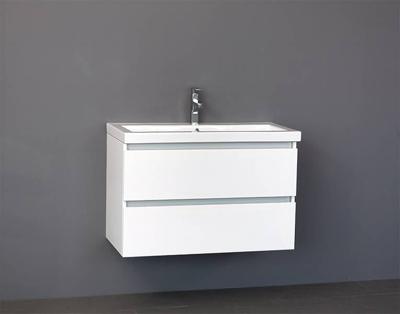 Badmeubel Trend Keramiek 80 Hoogglans Wit Badmeubel Trend Keramiek 80 Hoogglans Wit