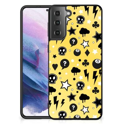 Telefoonhoesje Samsung Galaxy S21 Plus Punk Geel